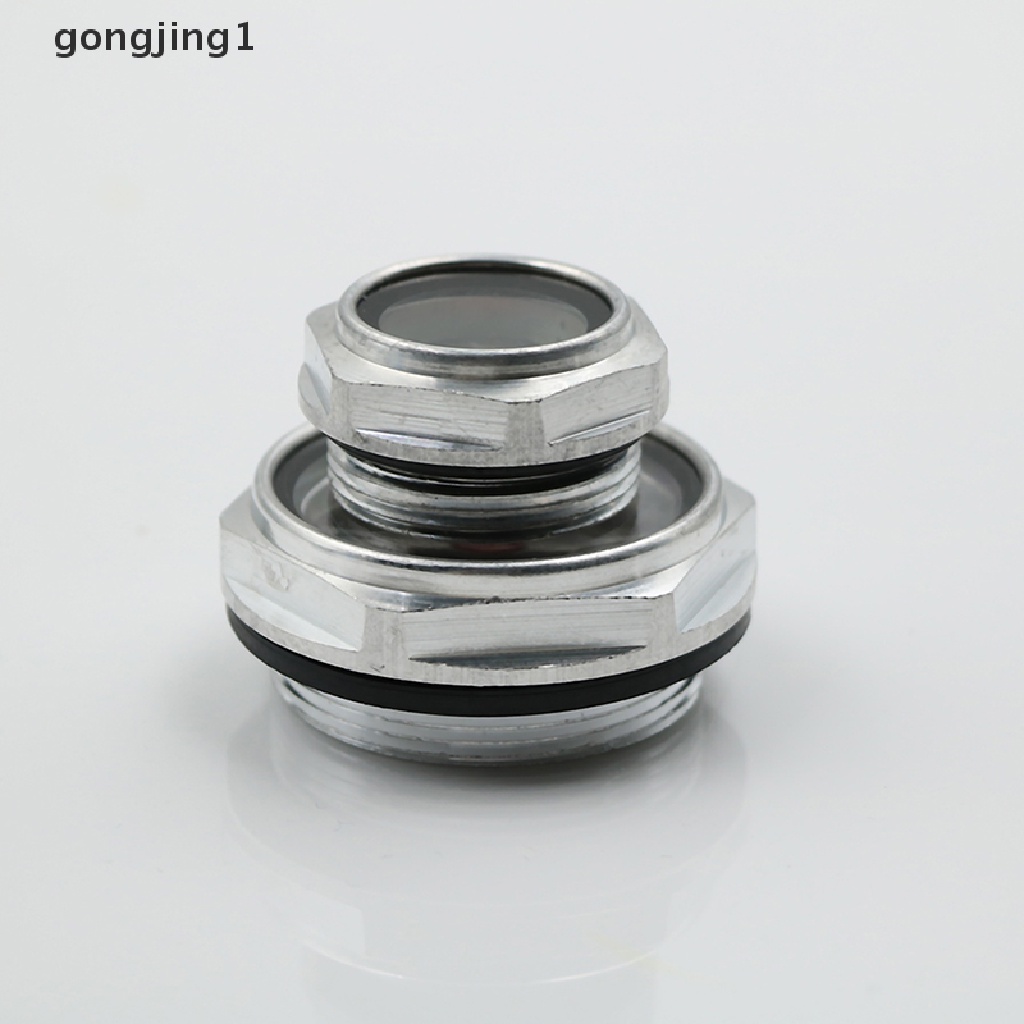 Ggg 16mm-48mm male Drat metal air or oil level sight glass ID