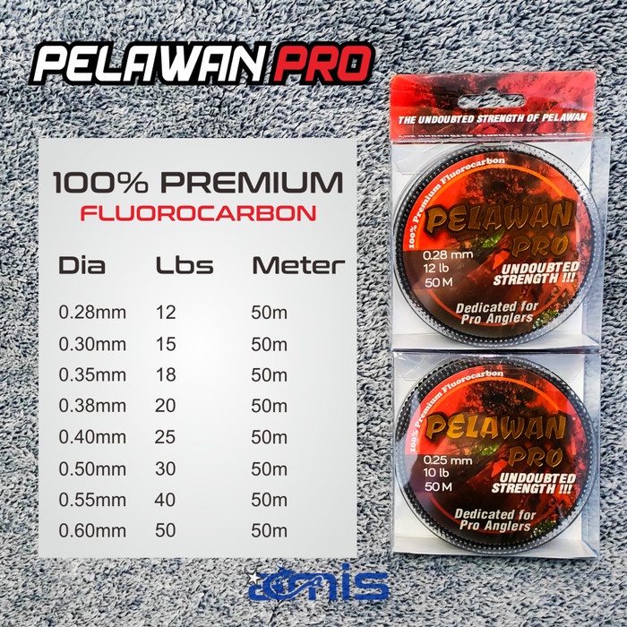 Senar Leader Pelawan PRO Premium Fluorocarbon