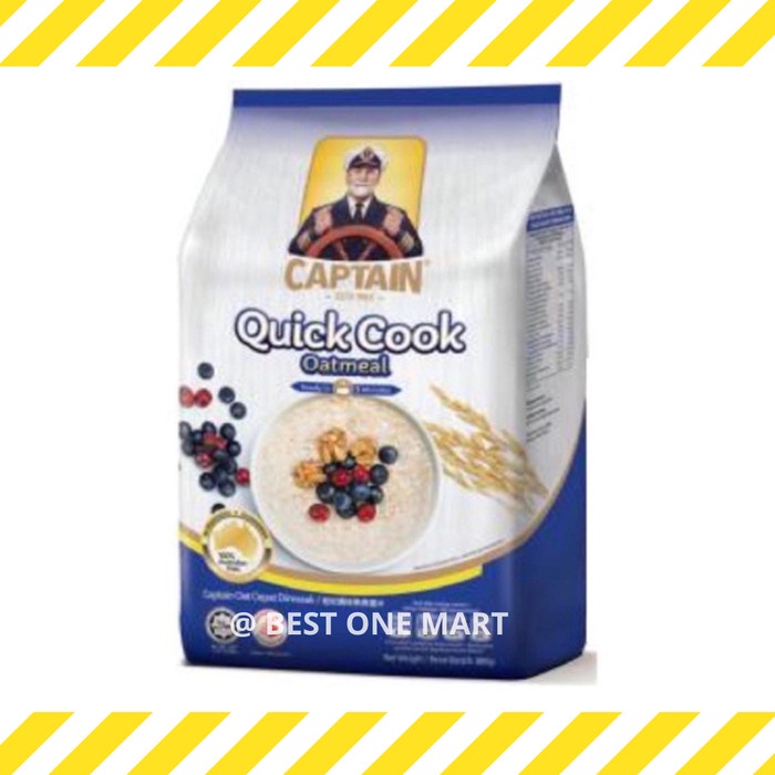 

Captain Oats Quick Cook / Captain Oat Biru / Oat Havermout