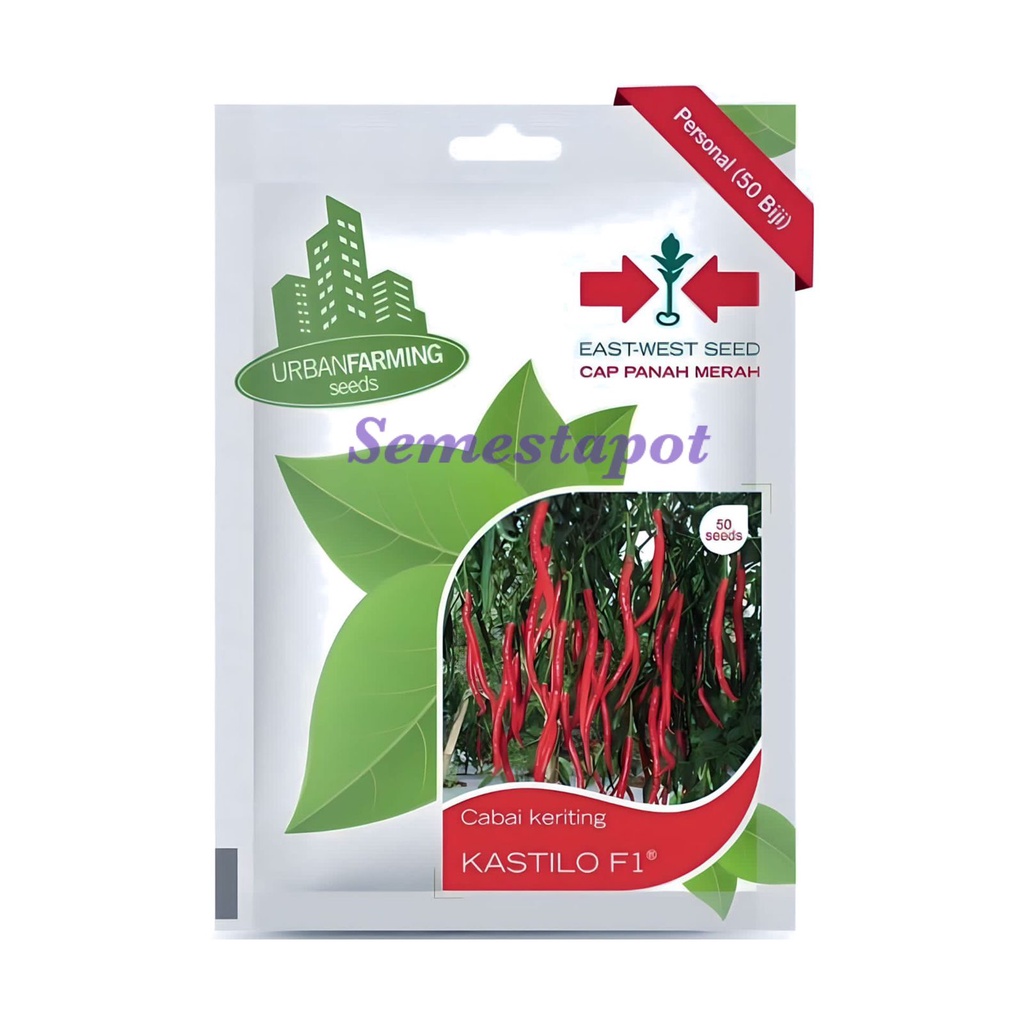 Benih Bibit Cabe Keriting Kastilo F1 Cap Panah Merah