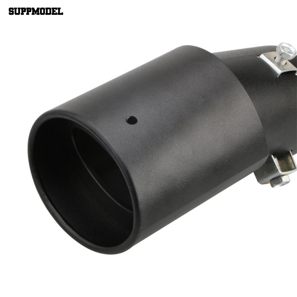 Suppmodel Ujung Knalpot Metal Tahan Lama Perlengkapan Mobil Universal Fit Car Exhaust Tip Pengganti Anti Karat