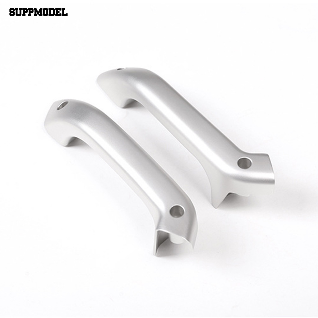 Suppmodel 2Pcs Strip Hias Warna Solid Metal Gagang Pintu Mobil Strip Hias Anti Gores Untuk Lada Niva