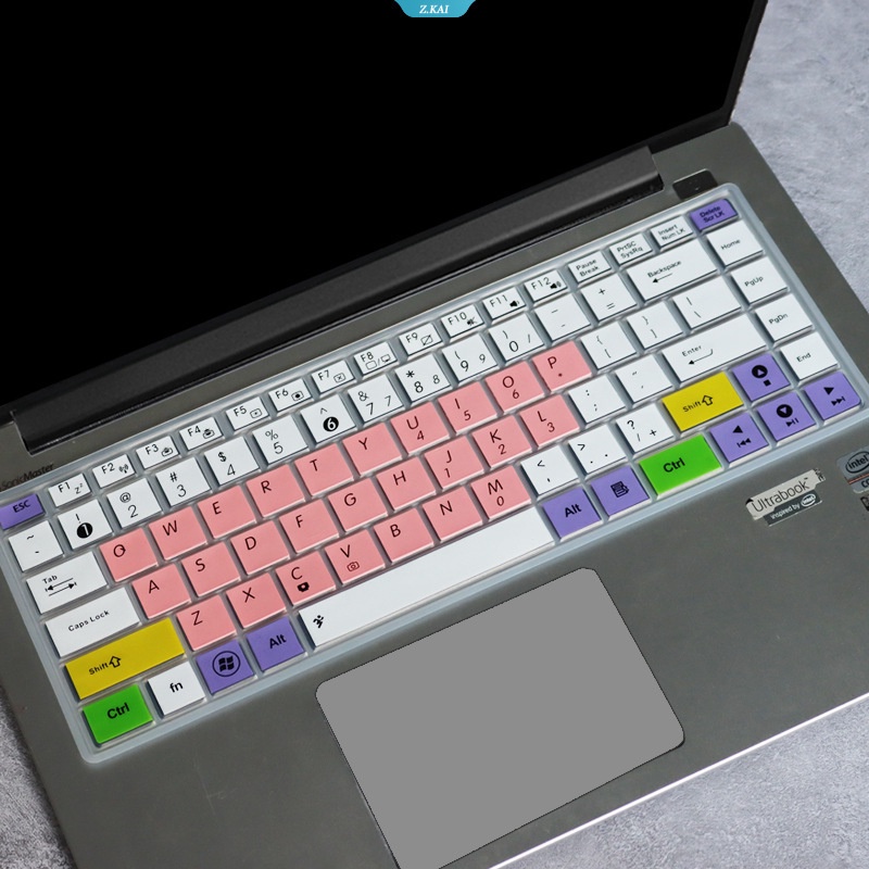 Cover Keyboard Laptop Untuk Model ASUS 14inch X452E X455LF4005 X455YI Silikon Anti Air Pelindung Kulit Penutup Debu Laptop [ZK]