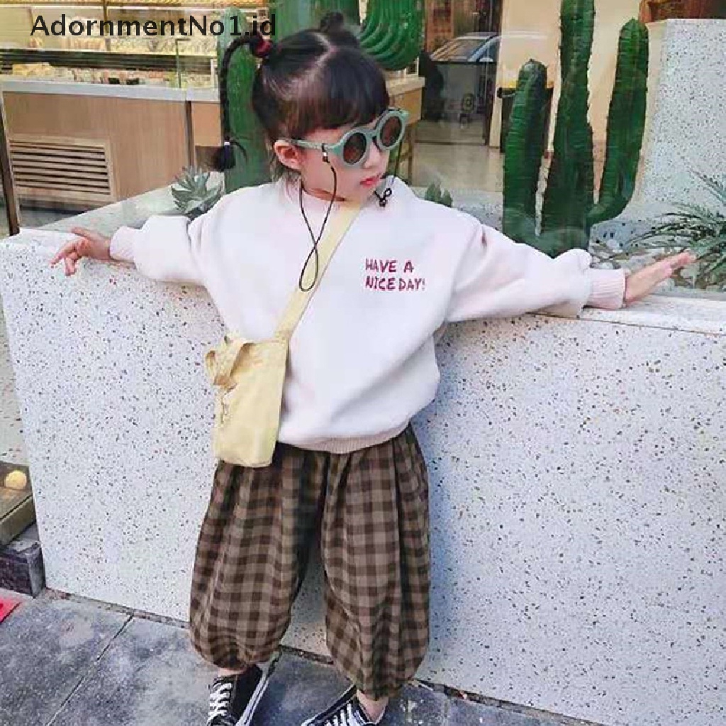 [AdornmentNo1] 2022kacamata Hitam Bingkai Bulat Anak-Anak Cute Small Face Sunglasses [ID]