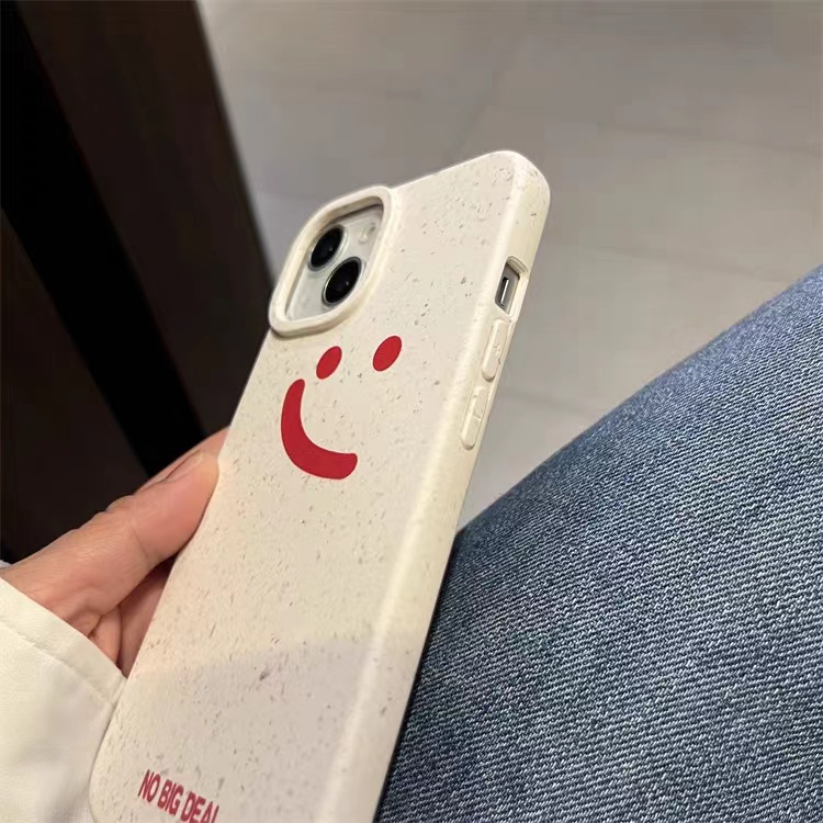 IPHONE Casing Ponsel Iphone11 ins Bahan Ramah Lingkungan Perlindungan Kamera Cocok Untuk Iphone14 13 12 14Plus Pro MAX 7 8Plus X XR XS MAX SE 12mini 13mini Model Empat Sudut Shockproof