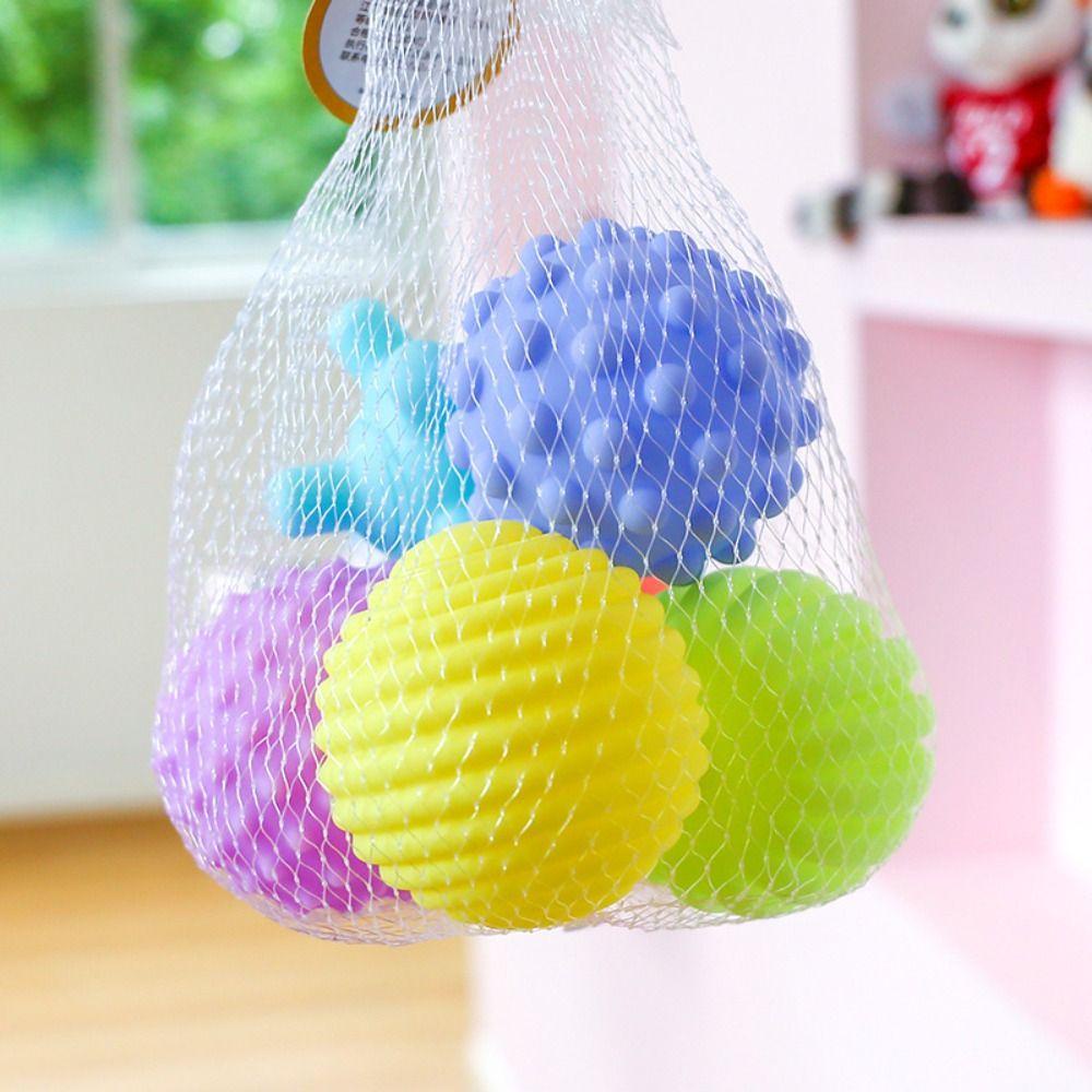 Mxbeauty Mainan Bayi Bola Set 6 Pcs Mainan Untuk Anak-Anak Lembut Training Ball Pesta Dan Kegiatan Keluarga Fun Outdoor Games Baby Training Ball