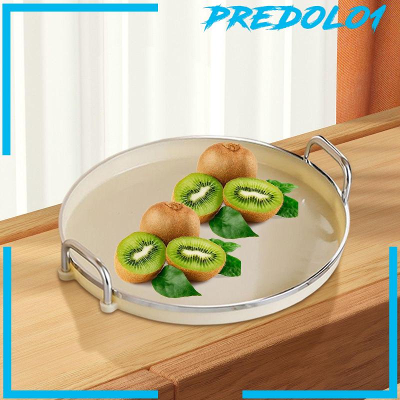 [Predolo1] Nampan Buah Organizer Tempat Penyimpanan Perhiasan Nampan Saji Untuk Kuning