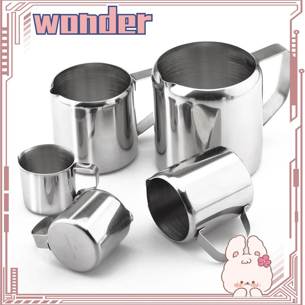 Wonder Milk Jug Coffeeware Spout Pitcher Stainless Steel Tahan Lama