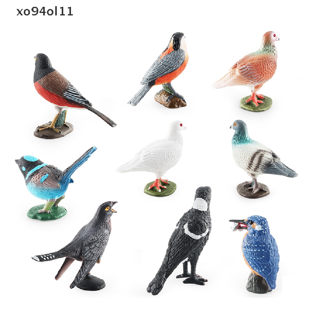 Xo Simulasi Kingfisher Murai Warbler Burung Titmouse Merah-bellied Hewan Ornamen OL