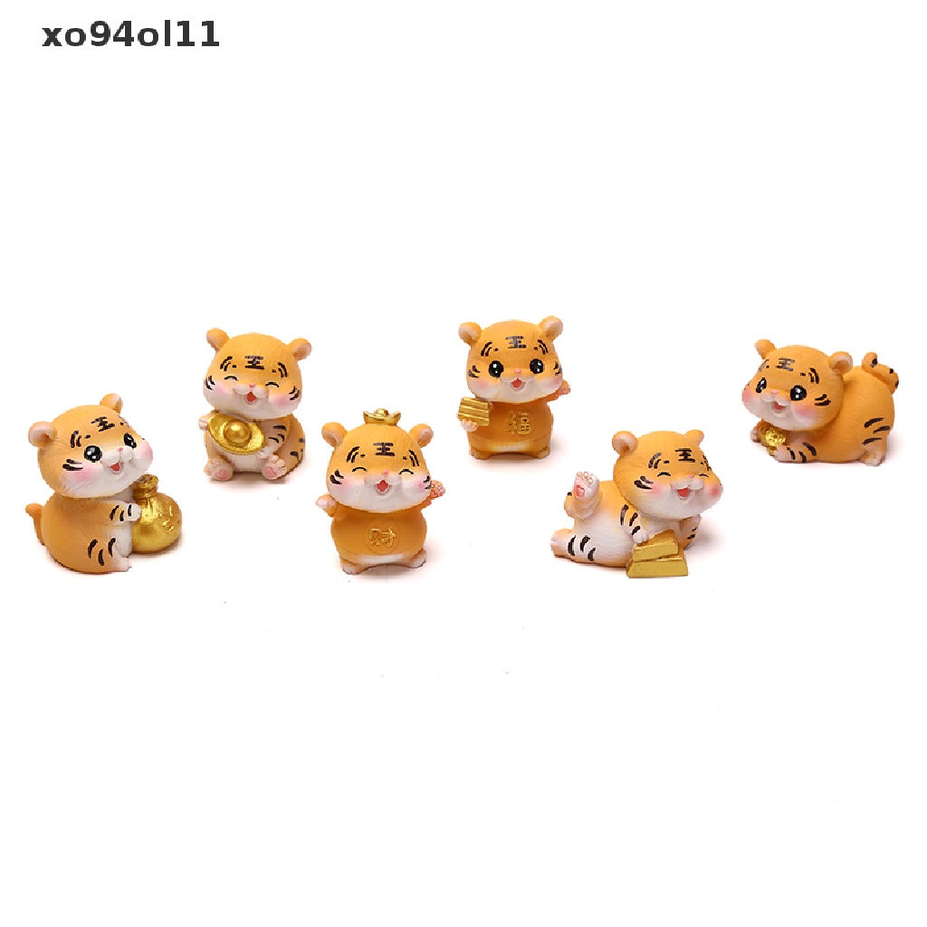 Xo Ornamen Dekorasi Patung Hewan Harimau Indah Lucu Home Decor Hadiah Ulang Tahun OL
