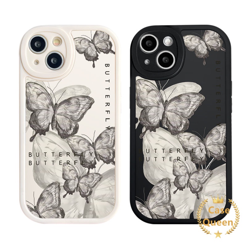 Simple Fashion Fantasy Butterfly Phone Casing Infinix Hot 11s 10s 11 9 10 10T Play Note 8 Infinix Smart 6 5 Hot 10 Lite Soft Cover