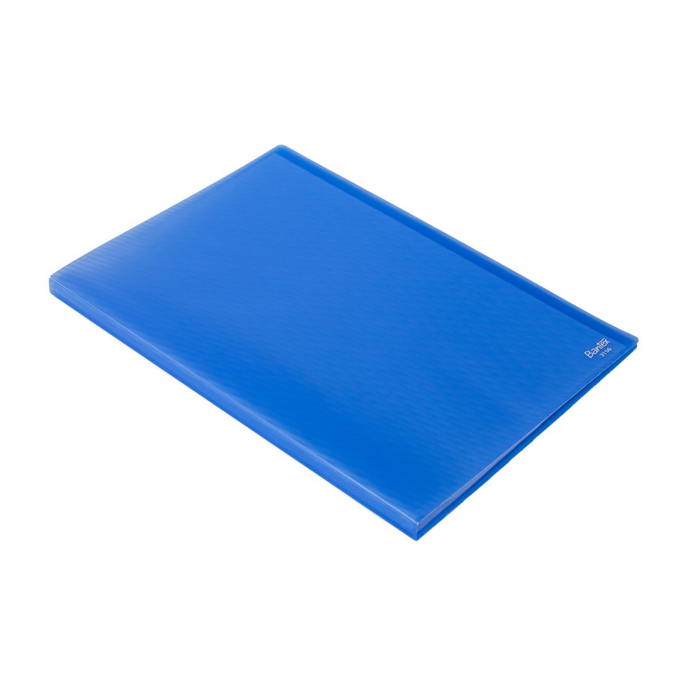 

Bantex Display Book Clear Holder Transparan Folio F4 20 Pocket Cobalt Blue