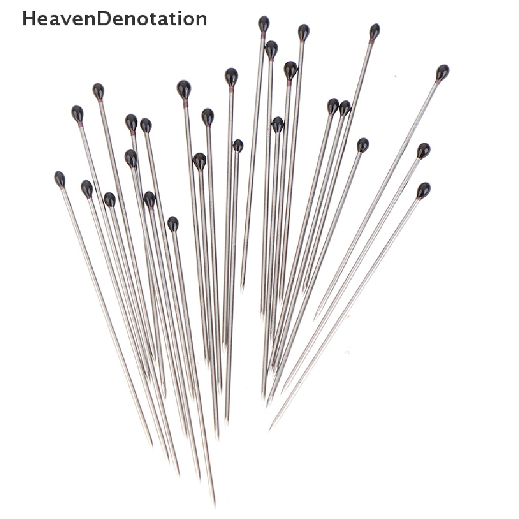 [HeavenDenotation] 100pcs Pin Serangga Spesimen Bahan Stainless Steel Untuk Lab Sekolah Entomoy HDV