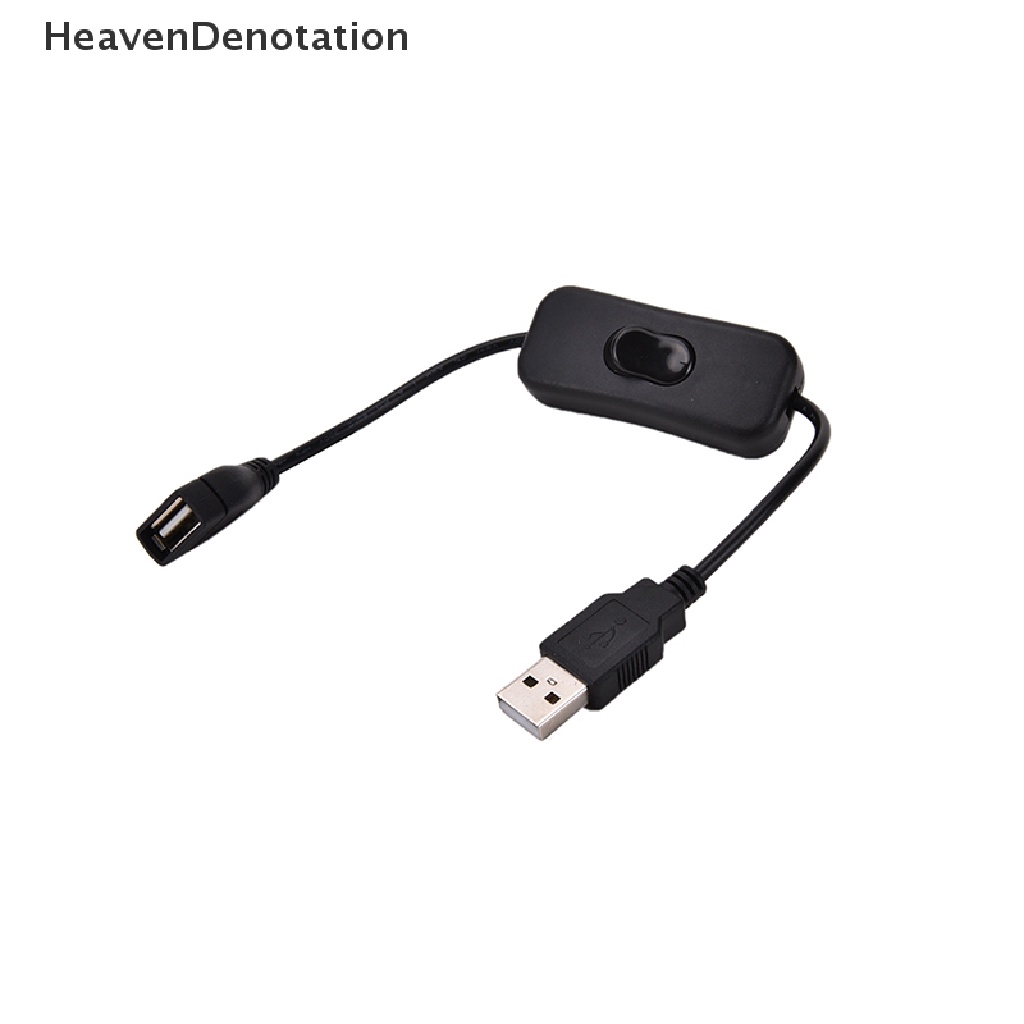 [HeavenDenotation] Kabel USB Dengan Switch Power Control Untuk Raspberry Pi Arduino USB On Off Toggle HDV