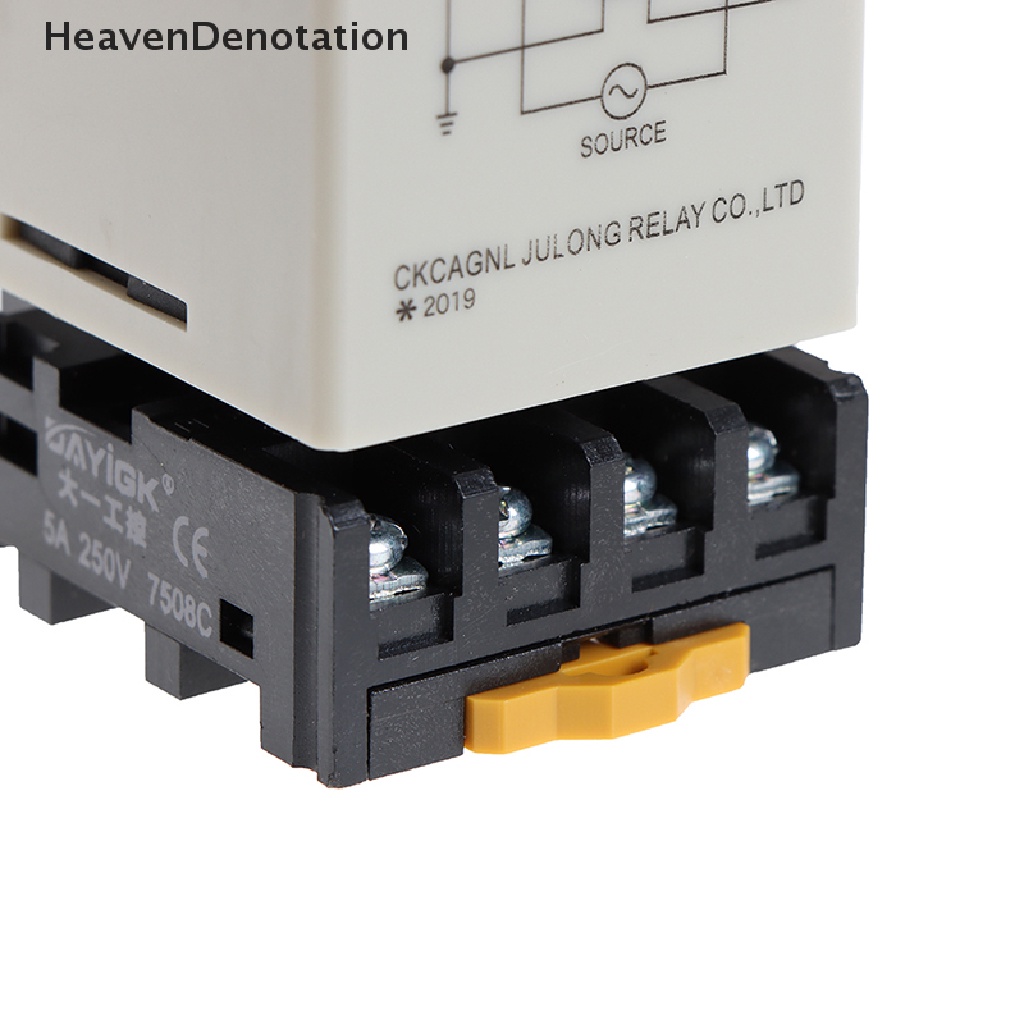 [HeavenDenotation] C61f-gp AC220V Relay Level Floatless Saklar Level Controller Dengan Base HDV