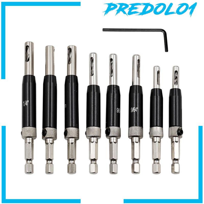 [Predolo1] 8buah Set Mata Bor Hardware Mata Bor Engsel Untuk Jendela Slide Laci