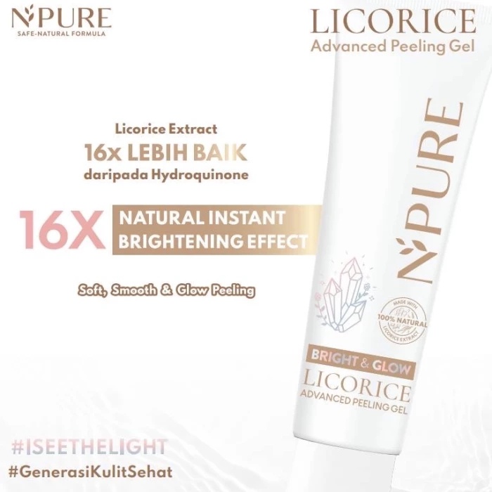 Npure Bright &amp; Glow Licorice Advance Peeling Gel