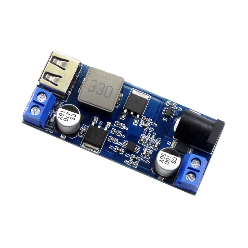 Modul Pengisian Step-down USB btsg DC-DC 24V/12V Ke 5V 5A Konverter Power Supply