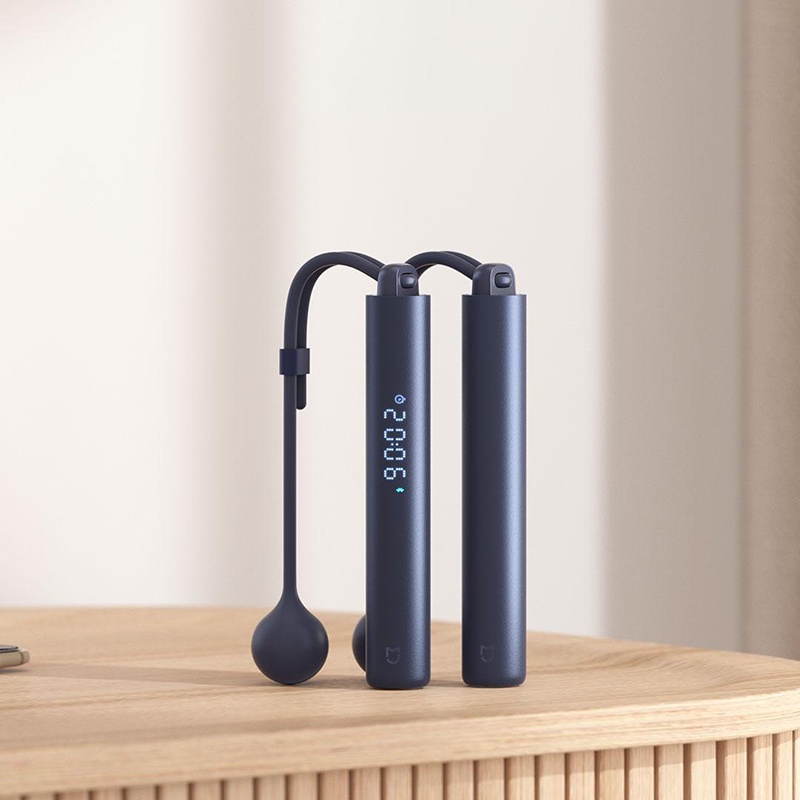 Xiaomi Mijia Smart Skipping Jump Rope Digital Counter App Kontrol Bimbingan Perhitungan Kalori Untuk Olahraga Fitness Latihan Menurunkan Berat Badan