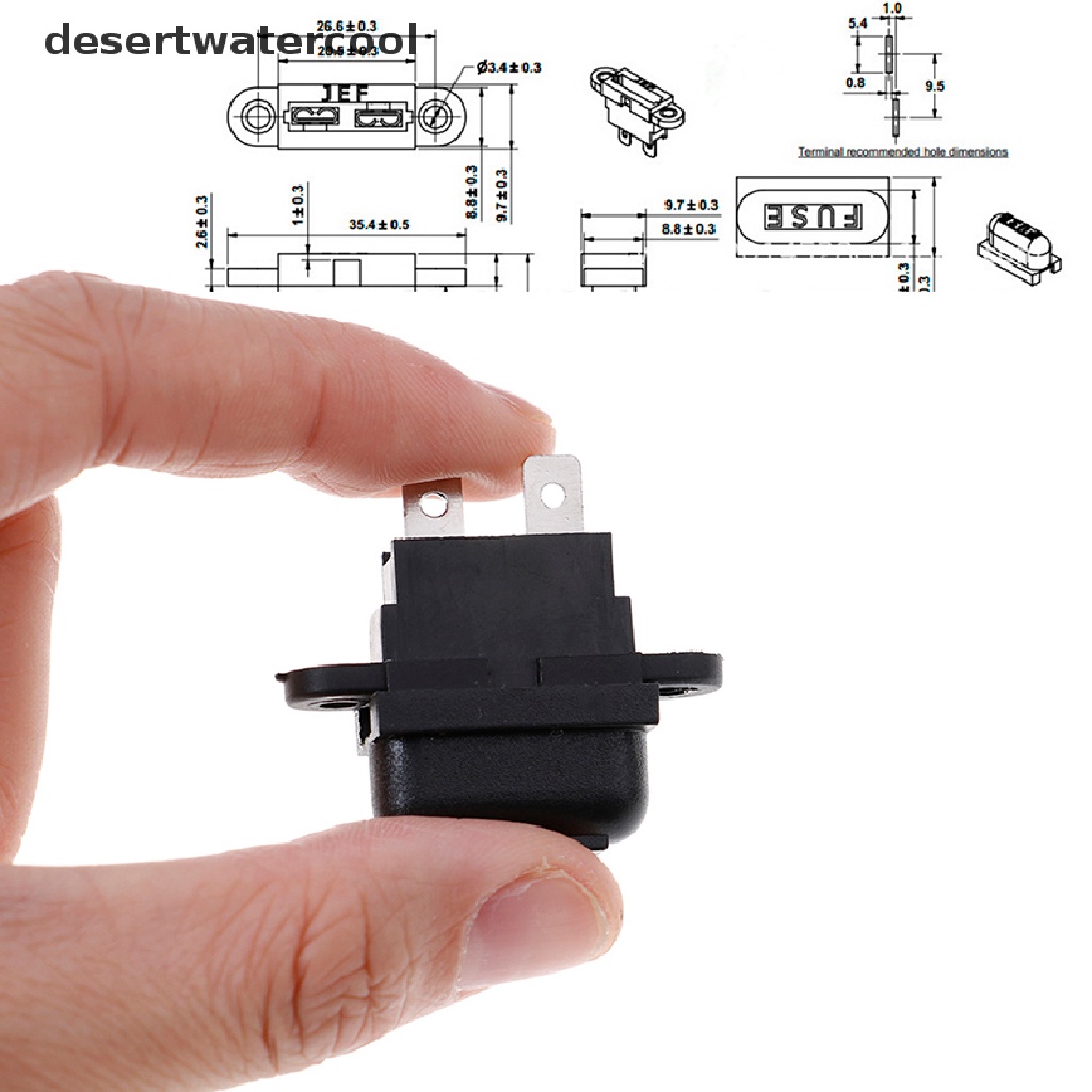 Deid 5pcs 30A Amp Auto blade standard fuse holder box Untuk Mobil Perahu Truk Dengan Penutup Martijn