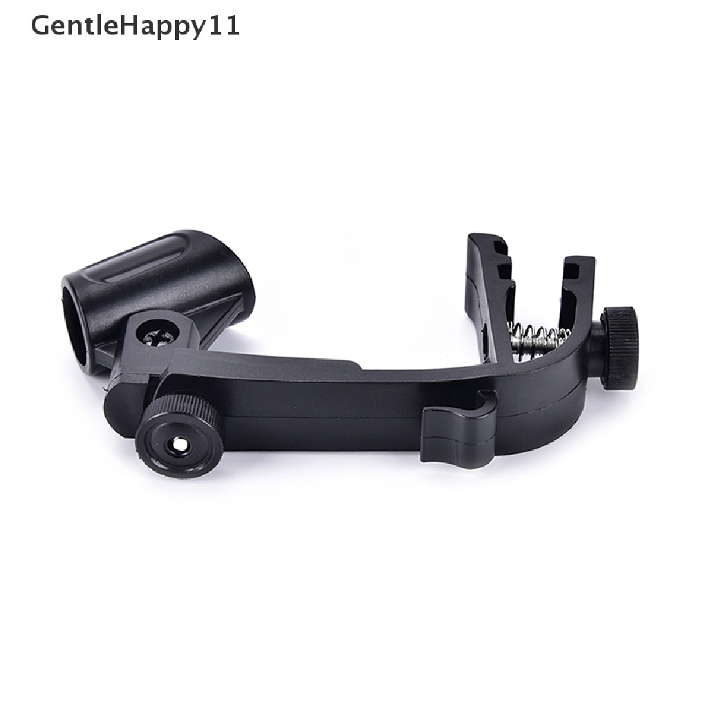 Gentlehappy 1pc Plastik Klip Dapat Disesuaikan On Drum Rim Shock Mount Microphone Mic Clamp Holder id