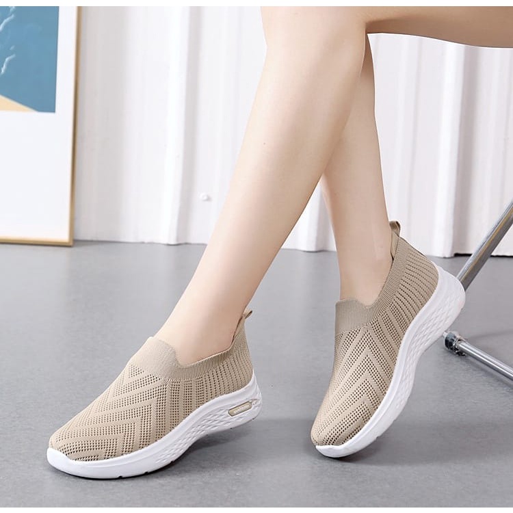 GROSIRTAS LV0293 Sepatu Wanita Sneakers Wanita Import Cewek Sport Shoes Kasual Fashion Shoes Wanita Non Ta