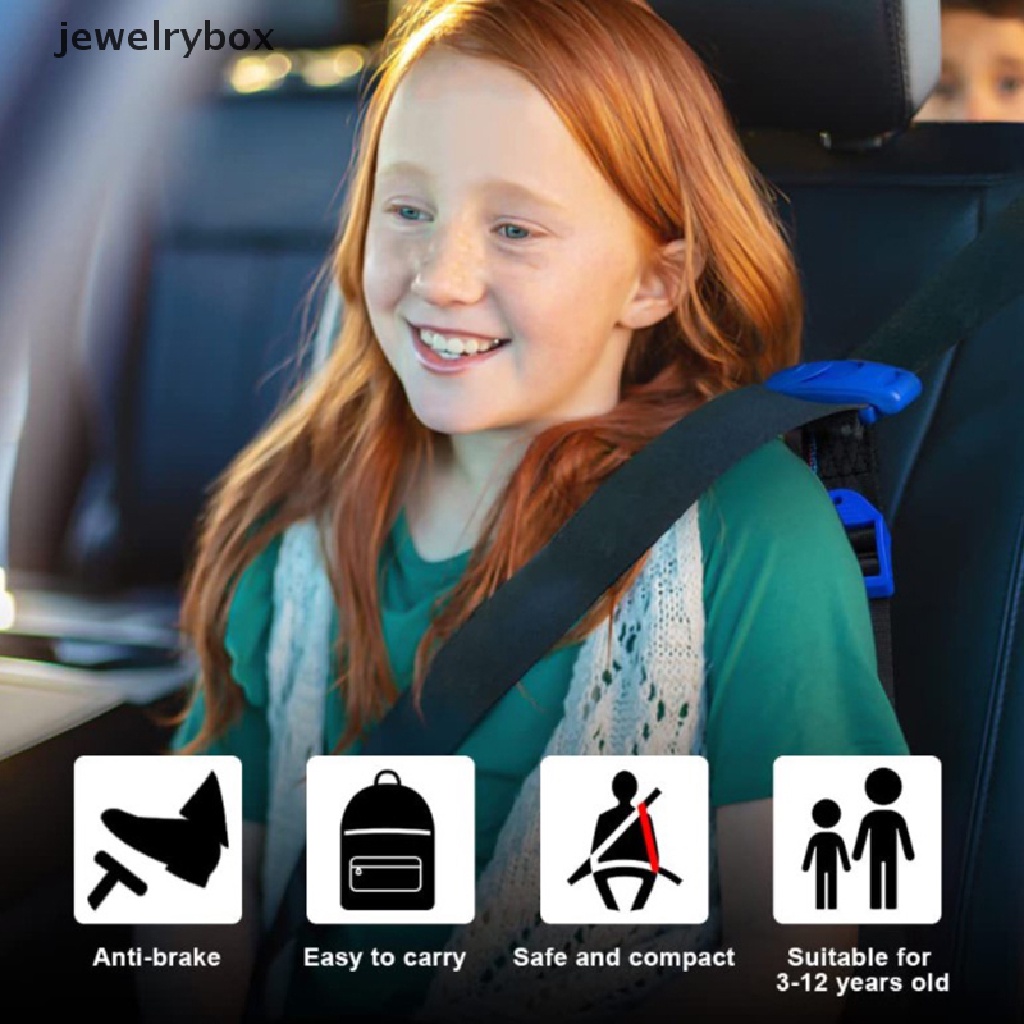 [jewelrybox] 1pcs Mobil Anak Bayi Sabuk Pengaman Memperbaiki Klip Pemegang Sabuk Mobil Slip-Tahan Penjepit Gesper Adjuster Perangkat Memperbaiki Kenyamanan Butik