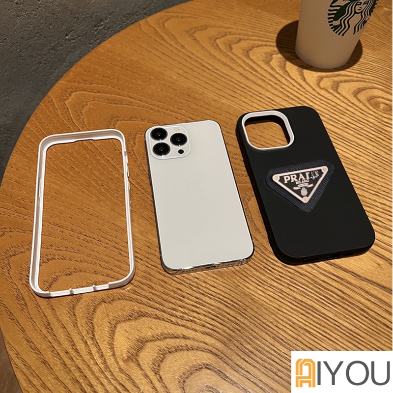 IPHONE Casing Bemper Shockproof Silikon Cair Anti Jatuh 3in1 Untuk Iphone14 Pro Max13 12 Pro Max 11 Pro Max X XS XR XS Max Tebal Tahan Jatuh Cover Dengan label prad