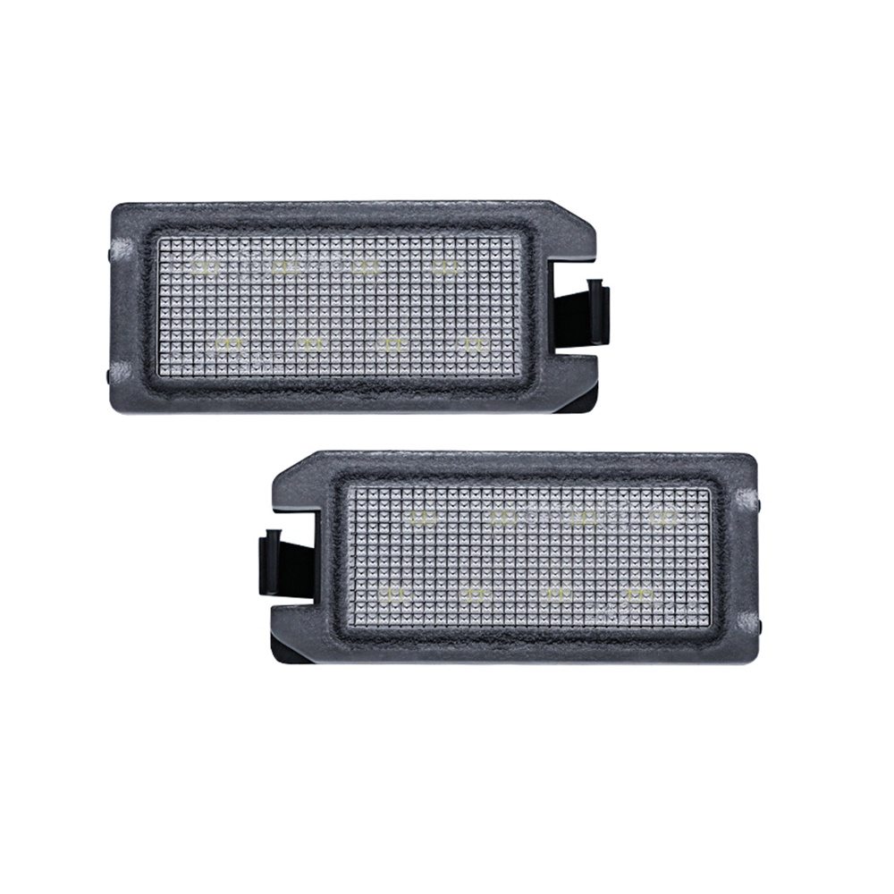 2pcs Lampu Plat Nomor LED Untuk Jeep Grand Cherokee Compass Patriot Untuk Maserati Levante Untuk Fiat500Untuk Dodge Viper