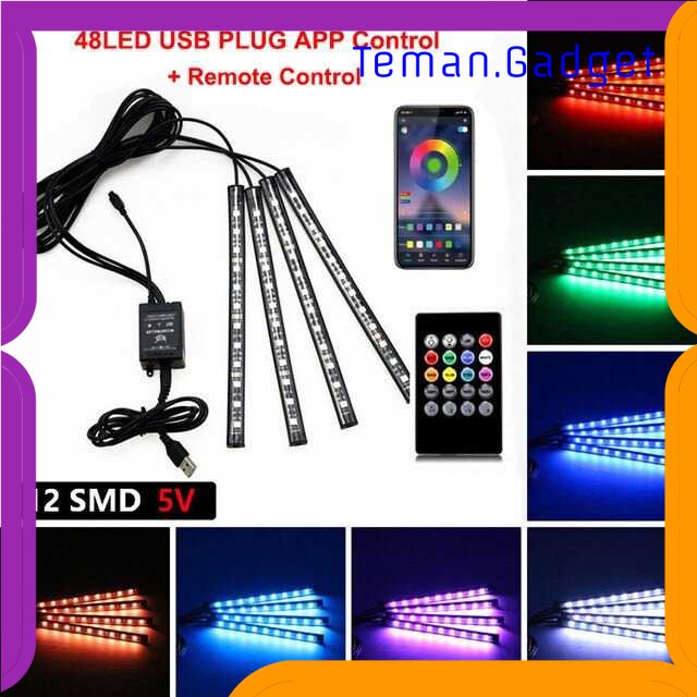 TG - LMP ANMINGPU Lampu LED Strip Flexible RGB Light 48 LED USB APP Control - AP-2