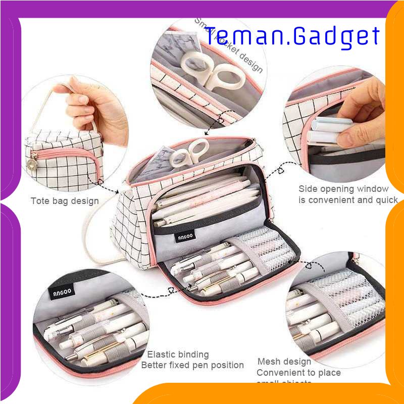 TG - ATK WXPYU Tempat Pensil Pencil Case Pouch Stationery - YN317