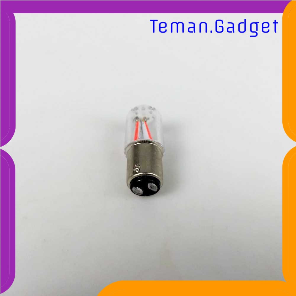 TD - OTO EURS Lampu Rem Mobil LED Stop Lamp IP68 COB P21W 1157 BAY15D - ES01