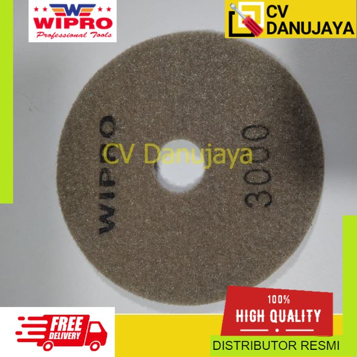 Diamond Flexible Pad Wipro DFP 3000 Poles Granit