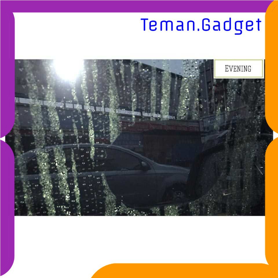 TG - OTO NewBee Sticker Oval Kaca Spion Rainproof Waterproof 2 PCS - TY353
