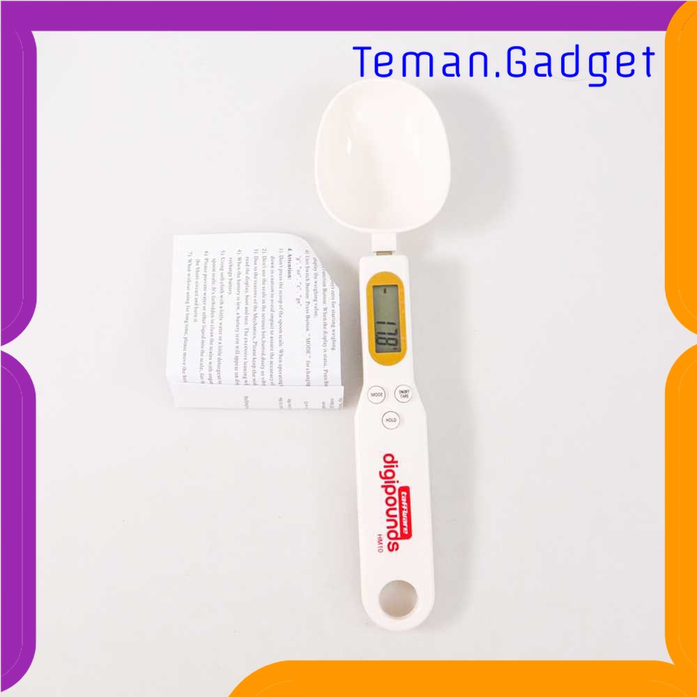 TG - DPR Taffware Digipounds Sendok Ukur Digital Dapur 500g Akurasi 0.1g - HM10