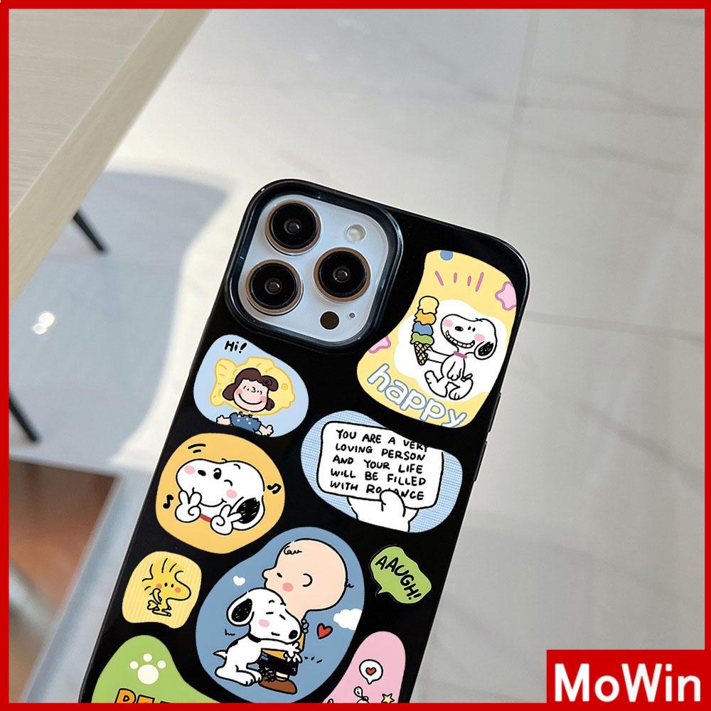 For iPhone 14 Pro Max iPhone Case Black Pink Glossy TPU Soft Case Shockproof Protection Camera Cute Cartoon Compatible with iPhone 13 Pro max 12 Pro Max 11 xr xs max 7Plus 8Plus