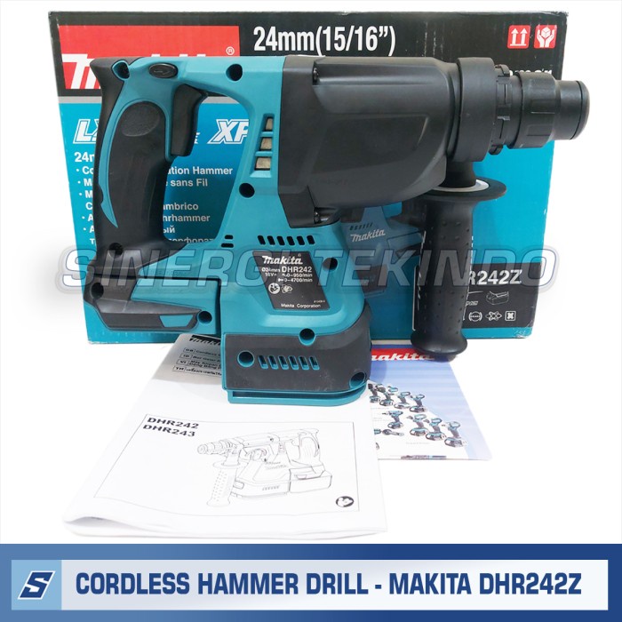 Sale Bor Beton Baterai - MAKITA DHR242Z Cordless Rotary Hammer SDS Plus RFC157
