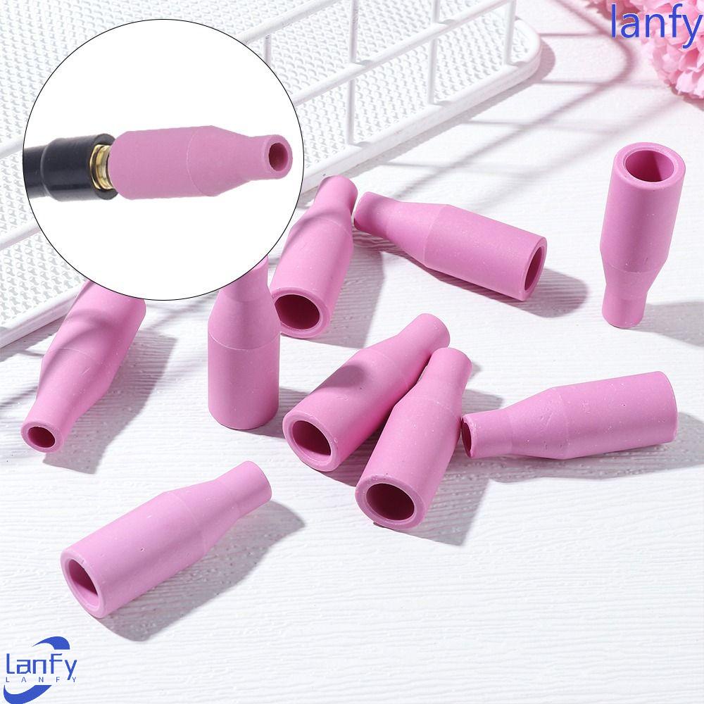 Lanfy Nozzle Keramik Aksesoris Las MIG/MAG Ceramic Protective Nozzle Holder Nosel Cups Torch Tip Nozzle