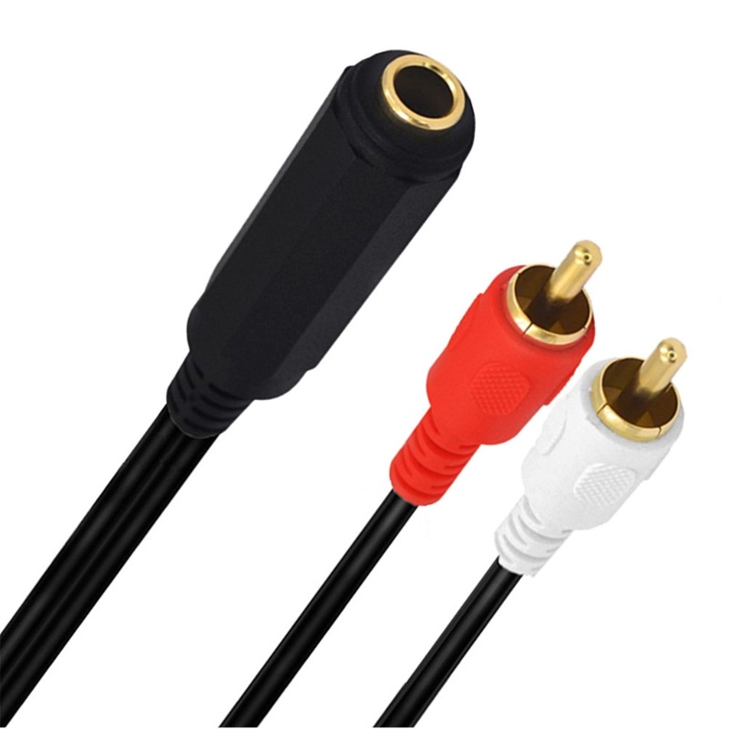 Kabel Adapter Vivi1 4 Female to 2RCA Kabel Sambung RCA Pengganti Kabel Extension