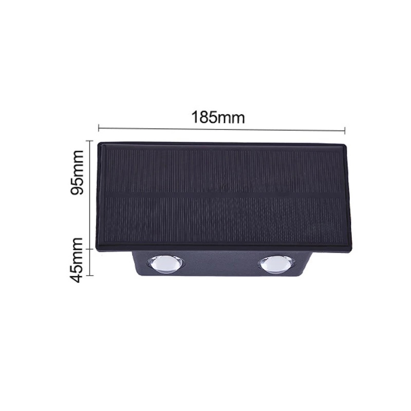 【COD】Lampu Dinding Tenaga Surya Outdoor Tahan Air/Tenaga Surya Lampu/Lampu Dinding Outdoor Tenaga Matahari/Lampu Dinding Tenaga Surya Outdoor Tahan Air/Lampu Hias Dinding Outdoor
