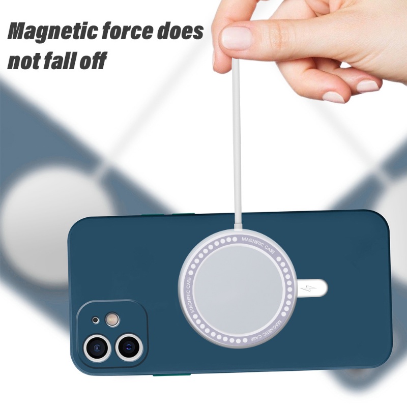 IPHONE Stiker Cincin Untuk Magsafe Wireless Charging Universal Car Holder Handphone Magnetic Wireless Charger Metal Patch Kompatibel Untuk Iphone14 /13 /12Seri