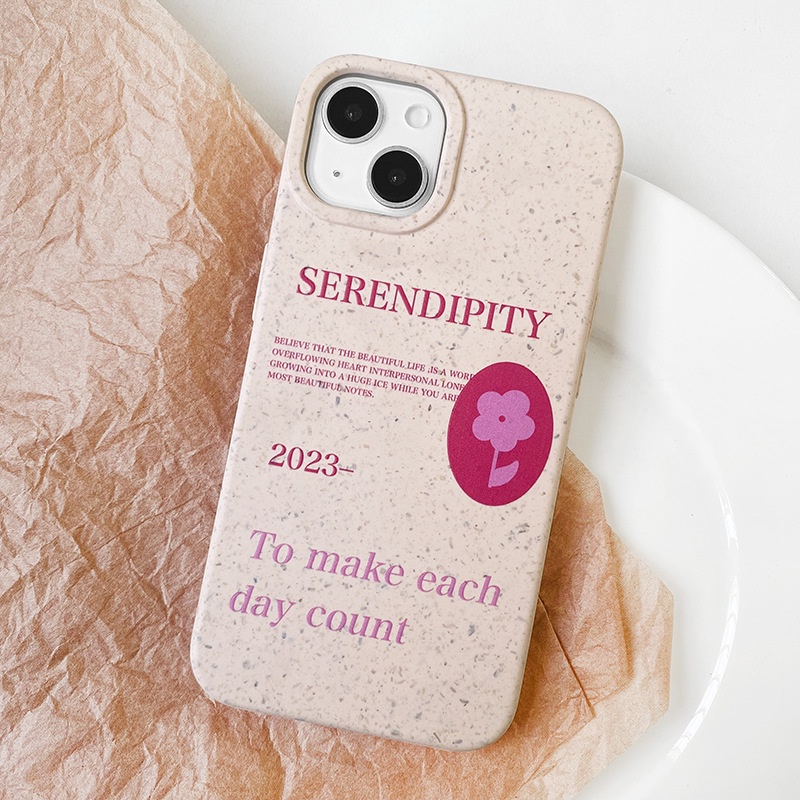 Cocok Untuk Iphone14 Pro Max iPhone Phone Case Ramah Lingkungan Degradable Phone Case Kamera Perlindungan Tahan Guncangan Kompatibel Dengan iPhone 13 13pro 13prm iPhone 11 7Plus 8Plus Xr XS 12 Pro Max Casing Ponsel