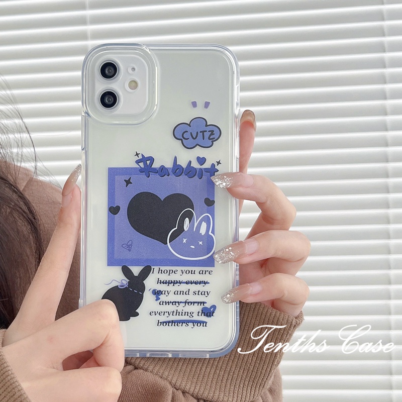 Untuk Vivo Y02 V25Pro Y02s Y16 Y35 Y22s V23e V23 Y21A Y21T Y21s Y33s V21e V20 Y12s Y12A Y01 Y15s Y15A Y20i Y19 Y17 Y15 Y50 Y30 Y95 Y91i Y1s S1 Angel Eye Rabbit Casing Ponsel