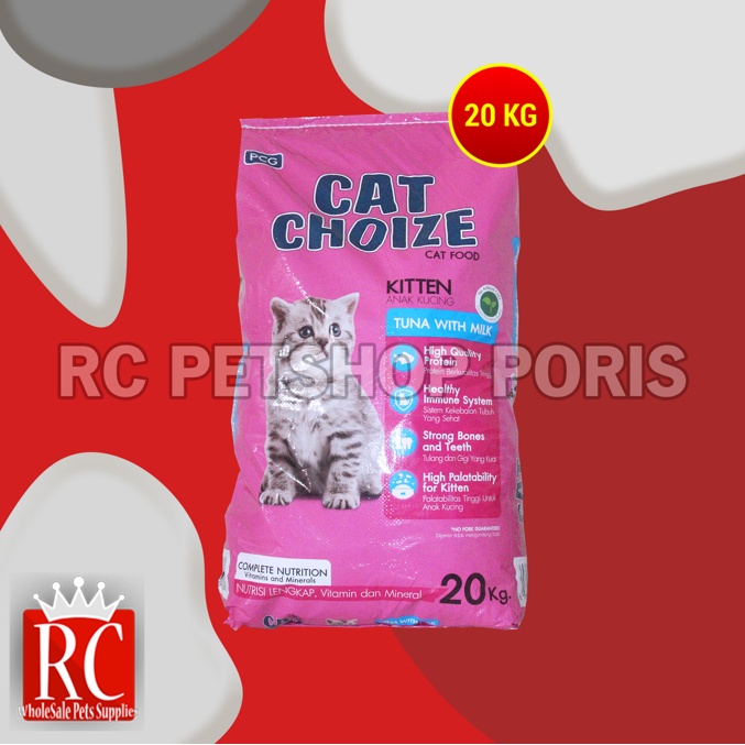 Makanan Anak Kucing Murah Cat Food Cat Choize Kitten 20 KG
