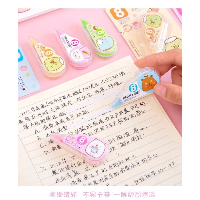 

correction tape karakter/Tipex Roll murah/tip-ex kertas fancy/tipe-x