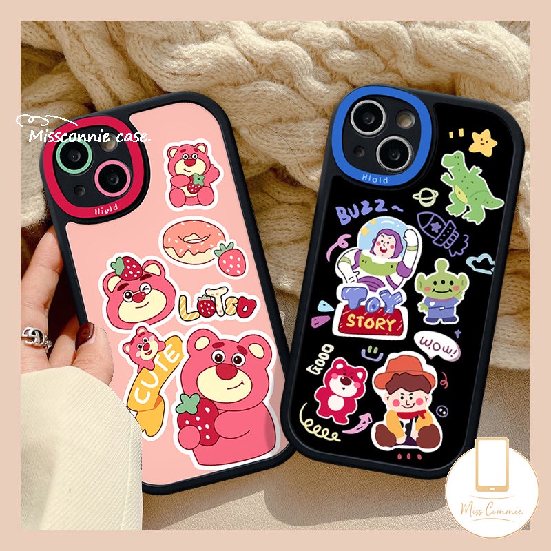 Case Alien Toy Story Kartun Untuk Redmi A1 9 10A 12C 10 10C 9A 9T 9C Redmi Note10 8 9 11 10s 11s 10 9s 9 11 Pro+POCO F4 X3 NFC Pro M3 Mi 11T 12beruang Strawberry Sarung Lembut Manyo