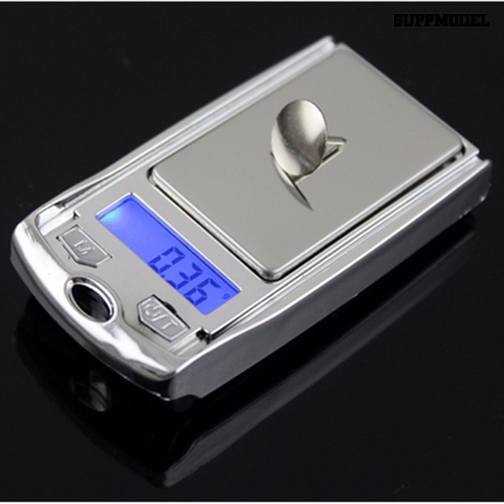 [SM Otomatis] 200g/0.01g Mini Portable Perhiasan Electronic Scale Balance Car Key Ring Gantungan Kunci
