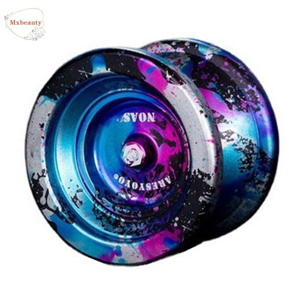 Mxbeauty Metal Yoyo Mainan Anak Yo Yo Aksesoris Profesional Klasik Mainan Anak Hadiah 10bola Kk Bantalan Lomba Yo-Yo