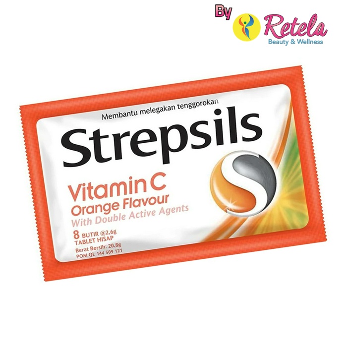 

STREPSILS VIT-C ORANGE ISI 8 TABLET HISAP