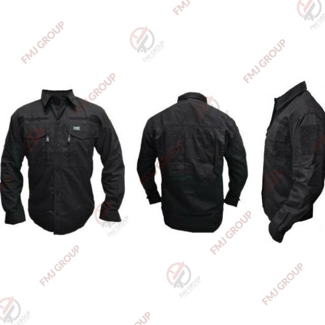 Kemeja tactical outdoor panjang / kemeja panjang pria ripstop kotak